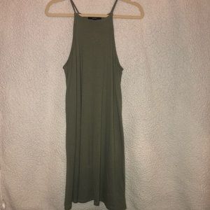 BASIC HALTER TOP DRESS